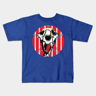 American lion skull Kids T-Shirt